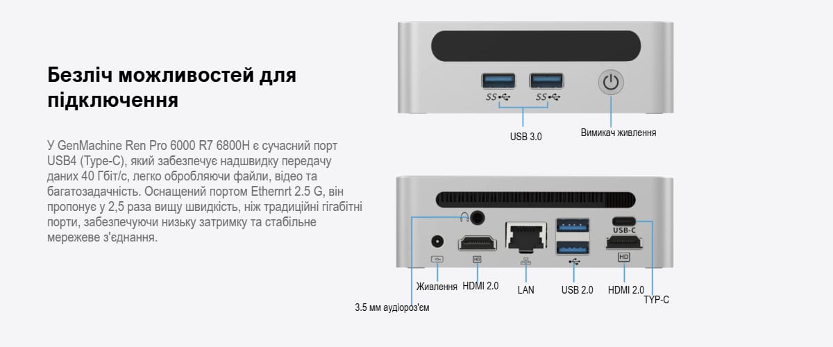 міні-Пк GenMachine